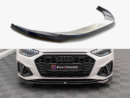 Maxton Design Front Splitter V.2 Audi A4 S-Line / S4 B9 Facelift