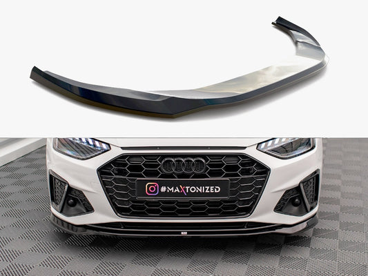Maxton Design Front Splitter V.2 Audi A4 S-Line / S4 B9 Facelift