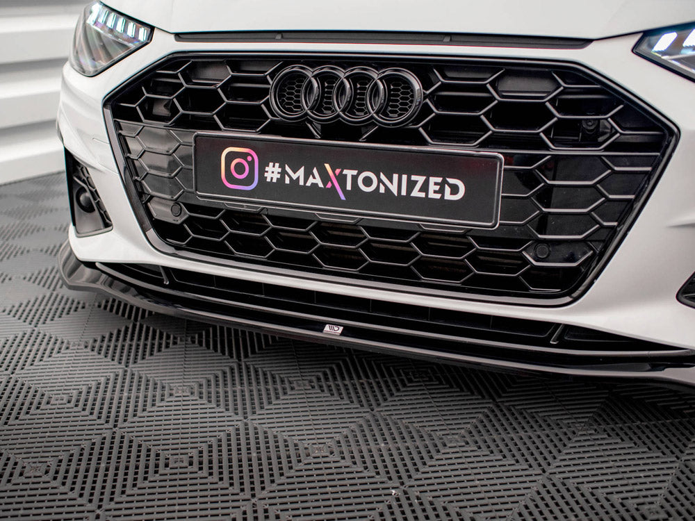 Maxton Design Front Splitter V.2 Audi A4 S-Line / S4 B9 Facelift
