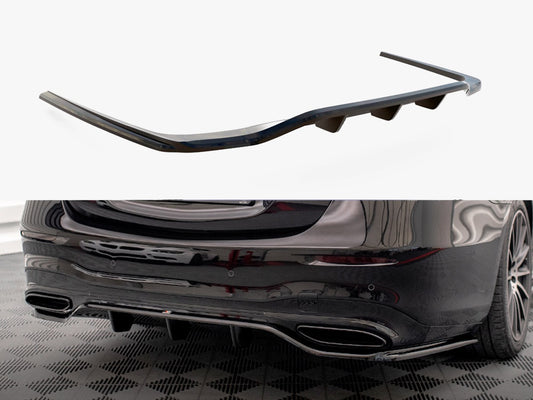 Maxton Design Rear Splitter (Vertical Bars) Mercedes S AMG-Line W223