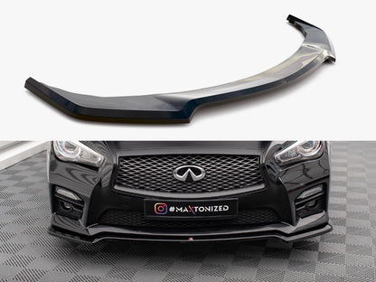 Maxton Design Front Splitter V.1 Infiniti Q50 S Mk1