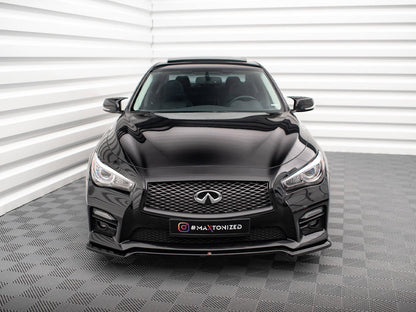 Maxton Design Front Splitter V.1 Infiniti Q50 S Mk1