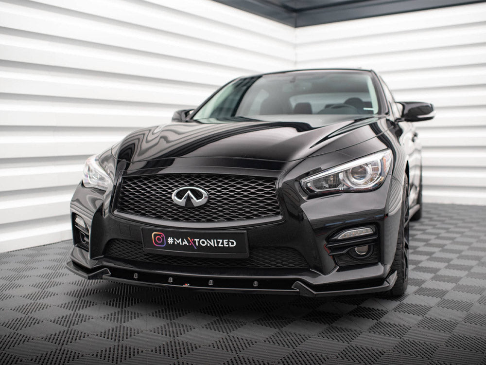 Maxton Design Front Splitter V.2 Infiniti Q50 S Mk1