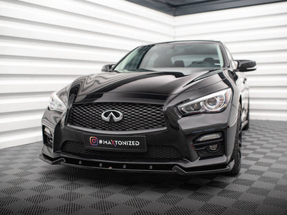 Maxton Design Front Splitter V.2 Infiniti Q50 S Mk1