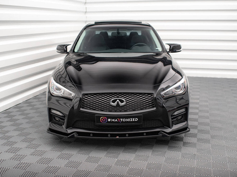 Maxton Design Front Splitter V.2 Infiniti Q50 S Mk1