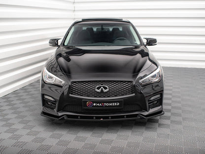 Maxton Design Front Splitter V.2 Infiniti Q50 S Mk1