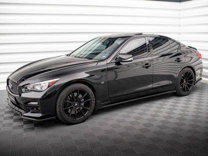 Maxton Design Side Skirts Diffusers Infiniti Q50 S Mk1