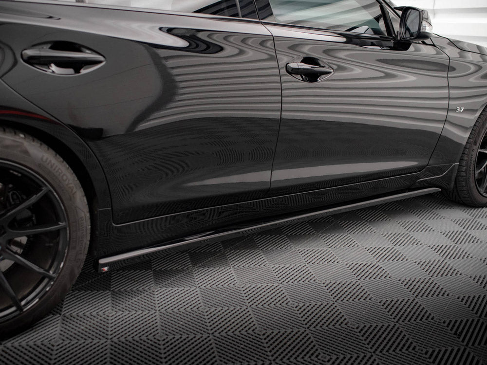 Maxton Design Side Skirts Diffusers Infiniti Q50 S Mk1