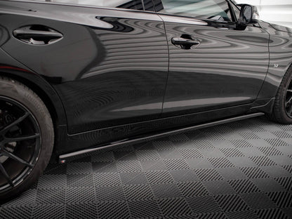 Maxton Design Side Skirts Diffusers Infiniti Q50 S Mk1