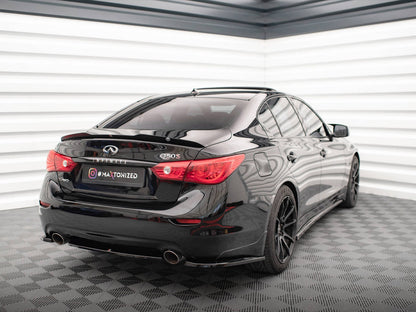 Maxton Design Rear Side Splitters Infiniti Q50 S Mk1