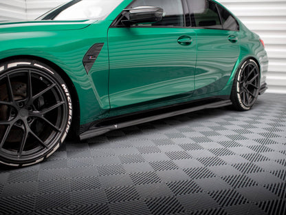 Maxton Design Carbon Fiber Side Skirts BMW M3 Sedan / Touring G80 / G81