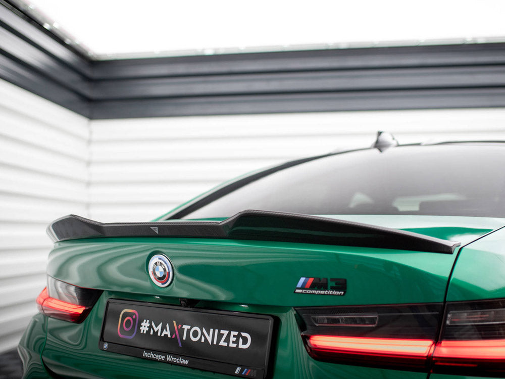 Maxton Design Carbon Fiber Tailgate Spoiler BMW M3 G80 / M340i G20 / 3 M-Pack G20 / 3 Standard G20