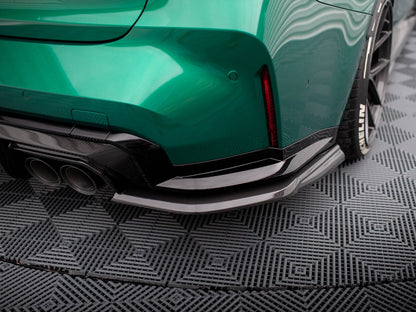 Maxton Design Carbon Fiber Rear Side Splitters BMW M3 Sedan / Touring G80 / G81