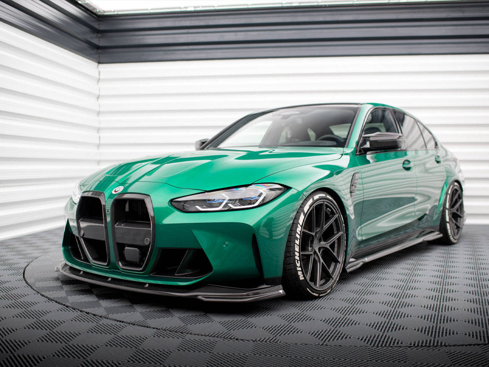 Maxton Design Carbon Fiber Front Splitter V.2 BMW M4 G82 / M3 G80