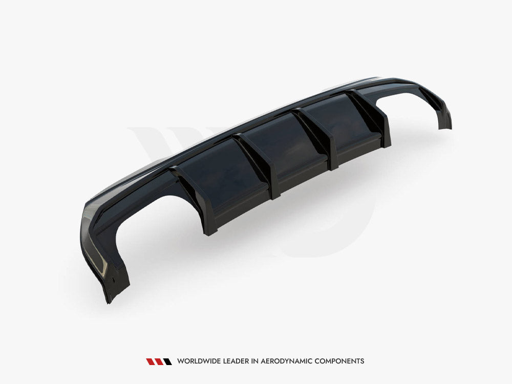 Maxton Design Rear Valance V.3 BMW 1 F40 M-Sport / M135i (Double Exhaust Version)