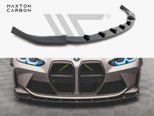 Maxton Design Carbon Fiber Front Splitter V.1 BMW M4 G82 / M3 G80