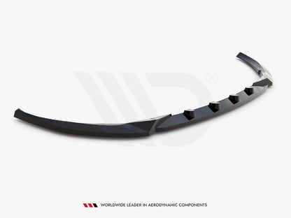 Maxton Design Front Splitter V.2 Mercedes-Benz C AMG Line Sedan / Coupe / Estate W205 / C205 / S205 Facelift