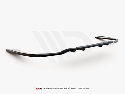 Maxton Design Rear Splitter (Vertical Bars) Mercedes C AMG Line W205 Facelift