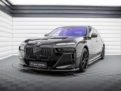 Maxton Design Front Splitter V.1 BMW 7 M-Pack / M760e / i7 M-Pack G70