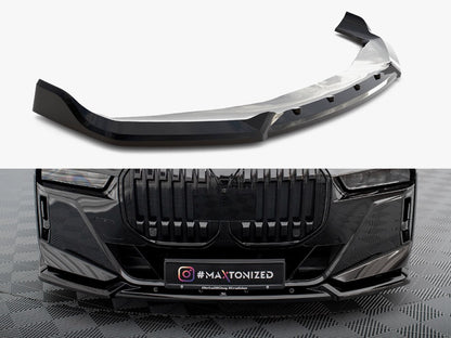 Maxton Design Front Splitter V.2 BMW 7 M-Pack / M760e / i7 M-Pack G70