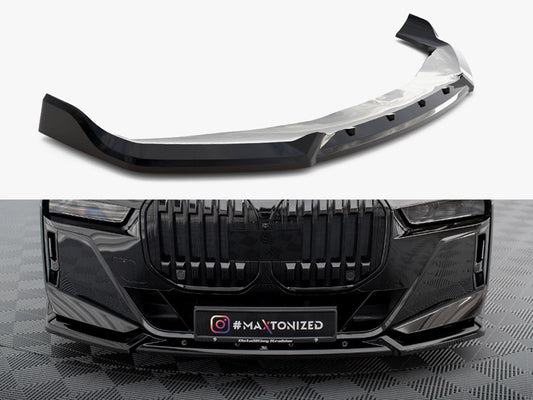 Maxton Design Front Splitter V.2 BMW 7 M-Pack / M760e / i7 M-Pack G70