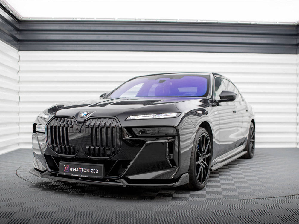 Maxton Design Front Splitter V.2 BMW 7 M-Pack / M760e / i7 M-Pack G70