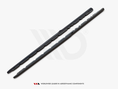 Maxton Design Side Skirts Diffusers V.2 Audi R8 Mk2 Facelift - Carbon Look