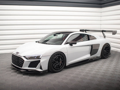 Maxton Design Side Skirts Diffusers V.2 + Flaps Audi R8 Mk2 Facelift