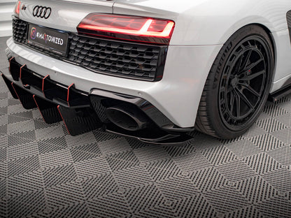 Maxton Design Rear Side Splitters Audi R8 Mk2 Facelift