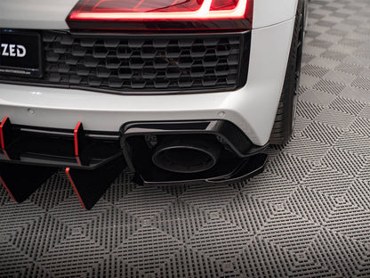 Maxton Design Rear Side Splitters Audi R8 Mk2 Facelift