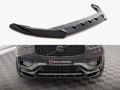 Maxton Design Front Splitter V.1 Volvo XC90 R-Design Mk2 Facelift