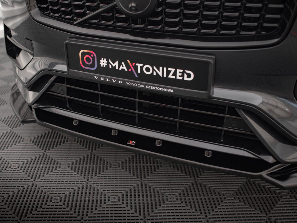 Maxton Design Front Splitter V.1 Volvo XC90 R-Design Mk2 Facelift
