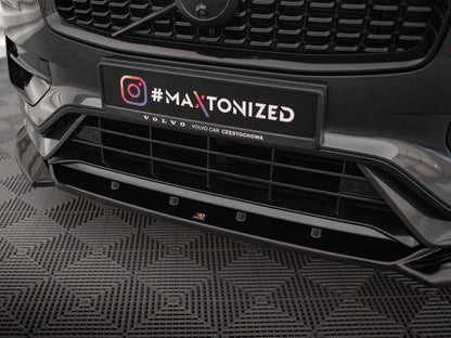 Maxton Design Front Splitter V.1 Volvo XC90 R-Design Mk2 Facelift