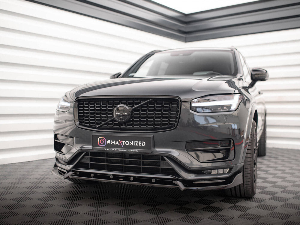 Maxton Design Front Splitter V.2 Volvo XC90 R-Design Mk2 Facelift