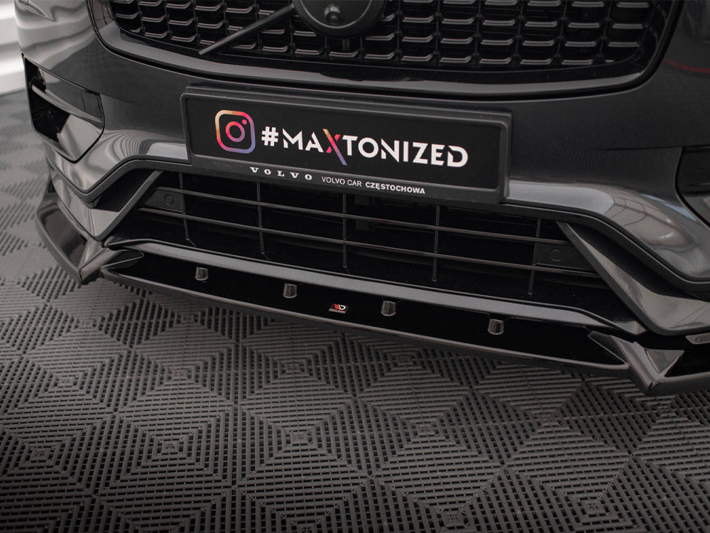 Maxton Design Front Splitter V.2 Volvo XC90 R-Design Mk2 Facelift