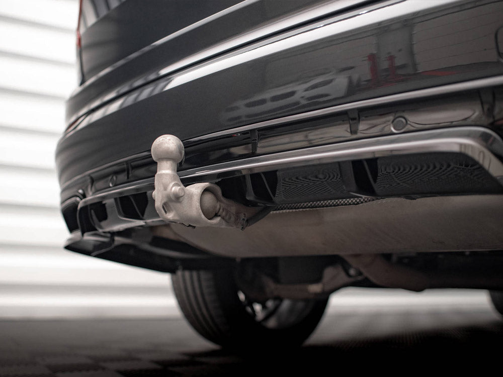 Maxton Design Rear Splitter (Vertical Bars) Volvo XC90 R-Design Mk2 Facelift