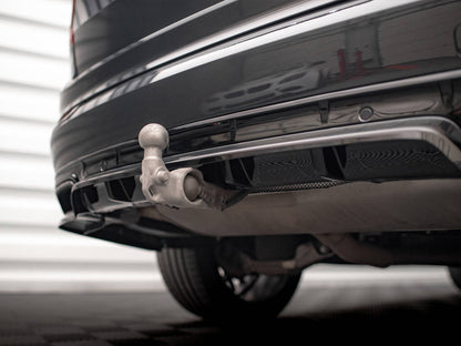 Maxton Design Rear Splitter (Vertical Bars) Volvo XC90 R-Design Mk2 Facelift