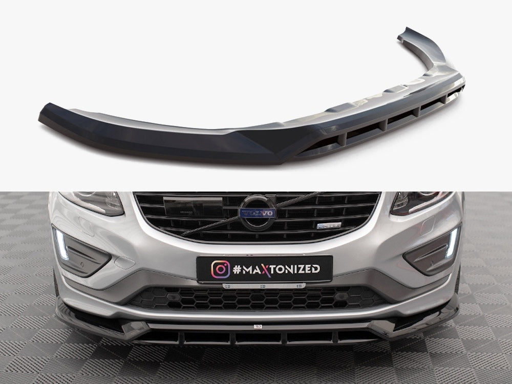 Maxton Design Front Splitter Volvo XC60 R-Design Mk1 Facelift