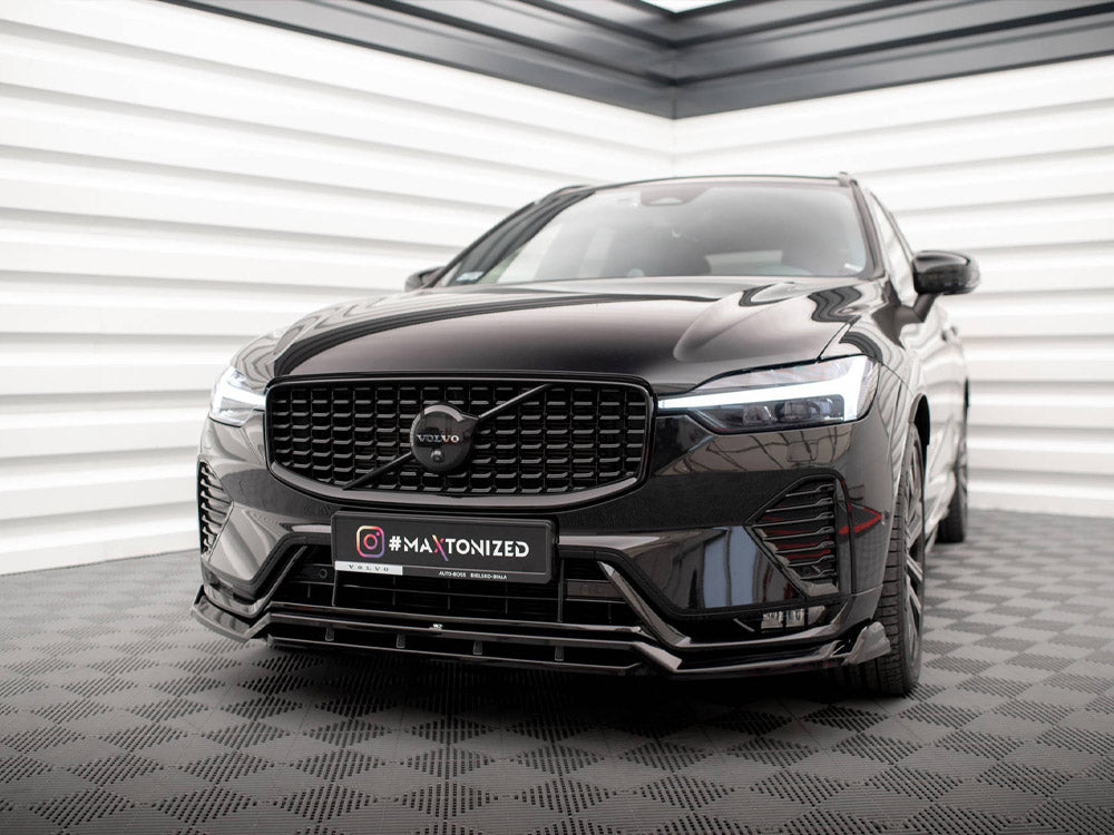 Maxton Design Front Splitter Volvo XC60 R-Design Mk2 Facelift