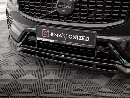 Maxton Design Front Splitter Volvo XC60 R-Design Mk2 Facelift