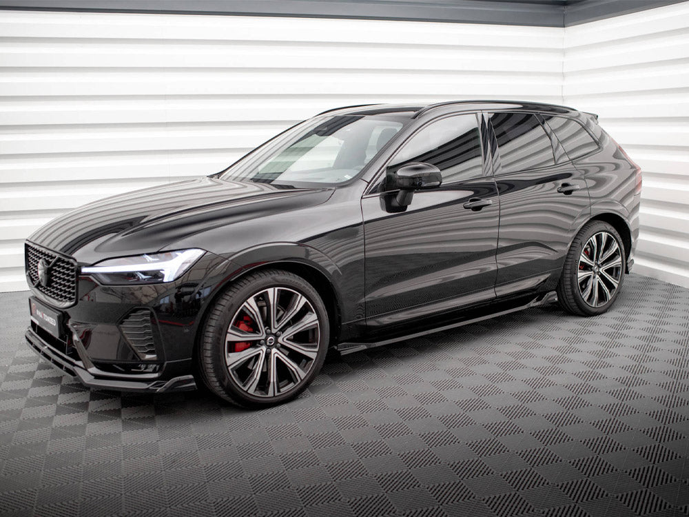 Maxton Design Side Skirts Diffusers Volvo XC60 R-Design Mk2 Facelift