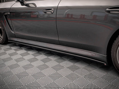 Maxton Design Side Skirts Diffusers V.2 Porsche Panamera / Panamera Diesel / Panamera Turbo 970