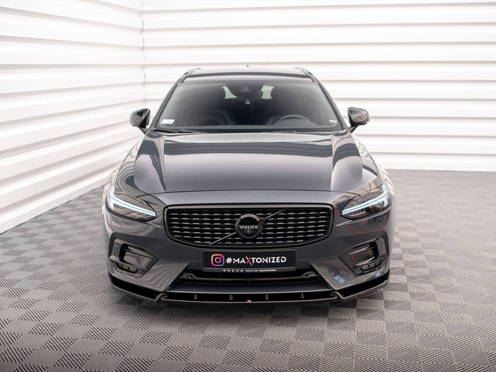 Maxton Design Front Splitter Volvo V90 / S90 R-Design Mk2