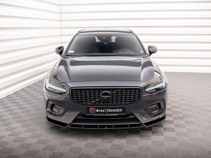 Maxton Design Front Splitter Volvo V90 / S90 R-Design Mk2