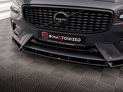 Maxton Design Front Splitter Volvo V90 / S90 R-Design Mk2