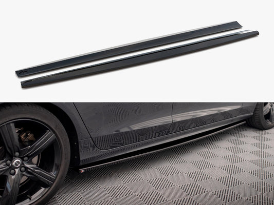Maxton Design Side Skirts Diffusers Volvo V90 / S90 R-Design Mk2