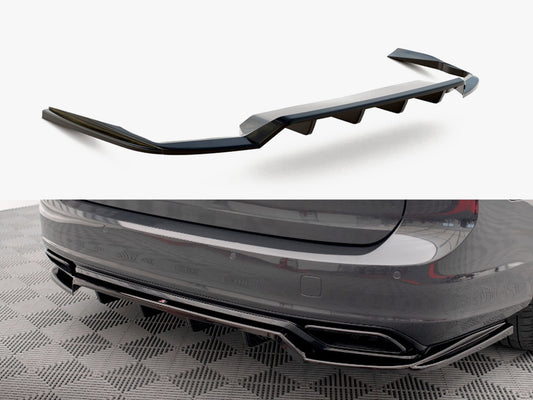 Maxton Design Rear Splitter (Vertical Bars) Volvo V90 / S90 R-Design Mk2