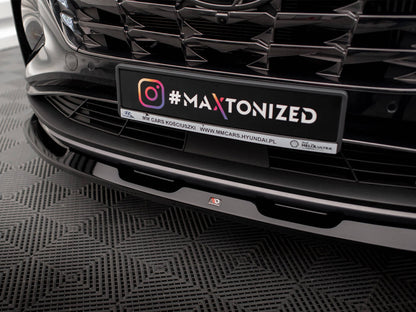 Maxton Design Front Splitter V.1 Hyundai Tucson Mk4