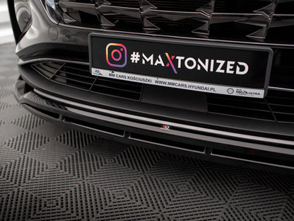 Maxton Design Front Splitter V.2 Hyundai Tucson Mk4