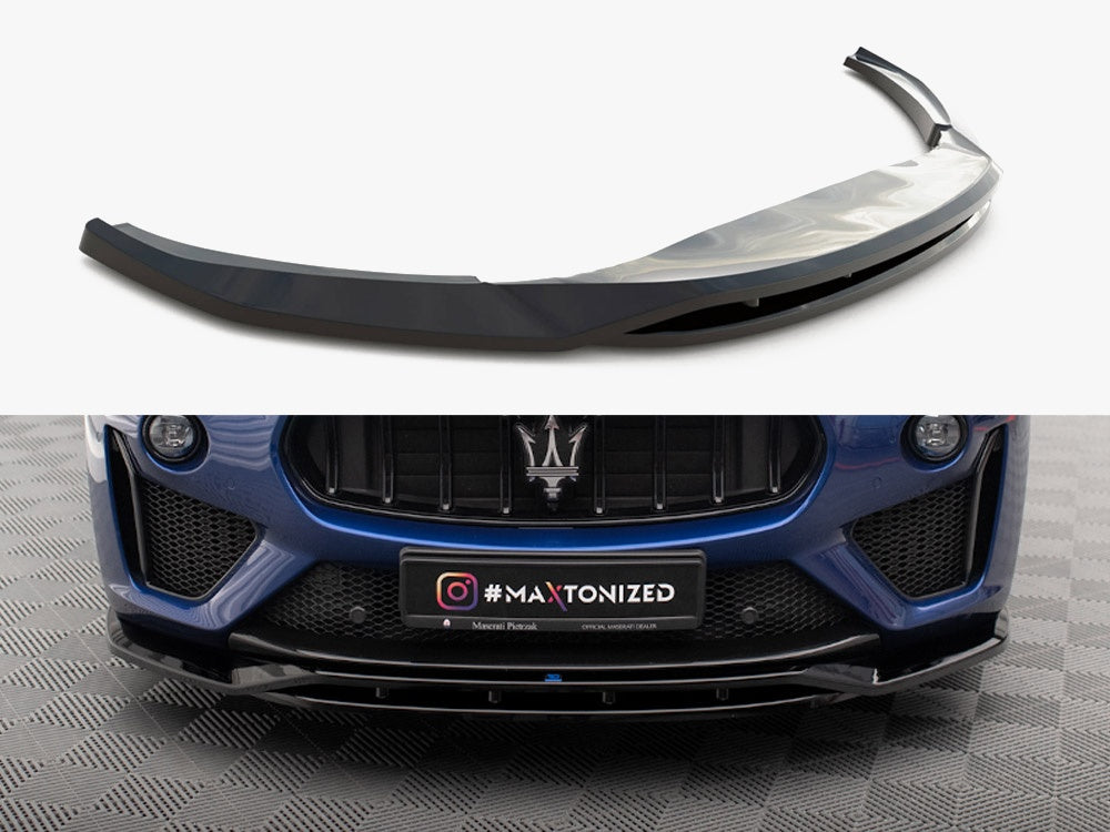 Maxton Design Front Splitter Maserati Levante GTS / Trofeo Mk1